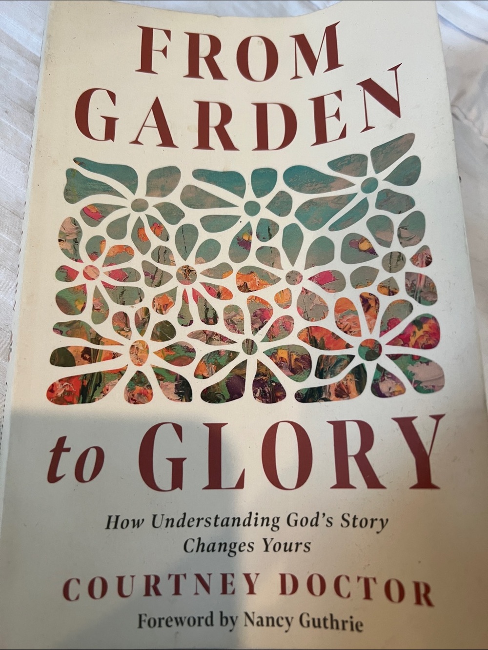 From Garden to Glory Coffee Table Book - Cream Cover